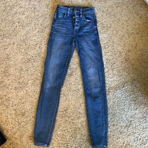 American Eagle Super hi-rise jegging